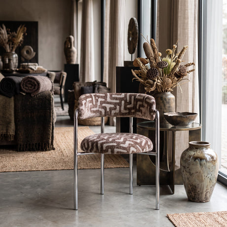 Pole to Pole | Art Deco Maze | Bruin / Set van 2 - Pole to Pole - Woonboutique