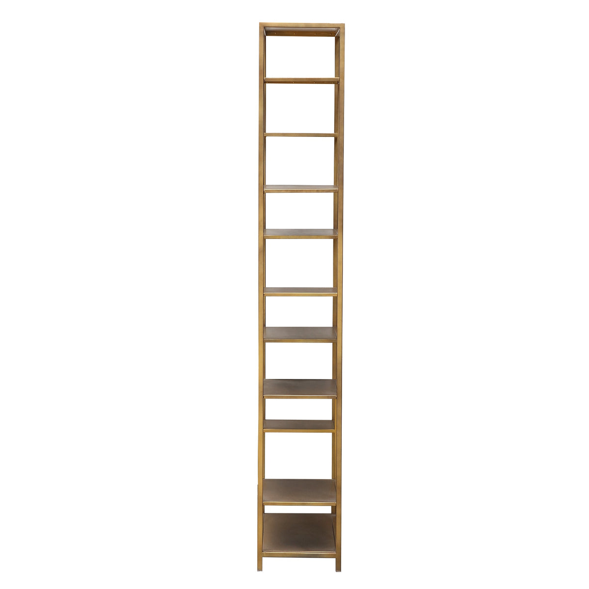 PTMD Duana Kast Hoog | Goud IJzer - PTMD - Woonboutique