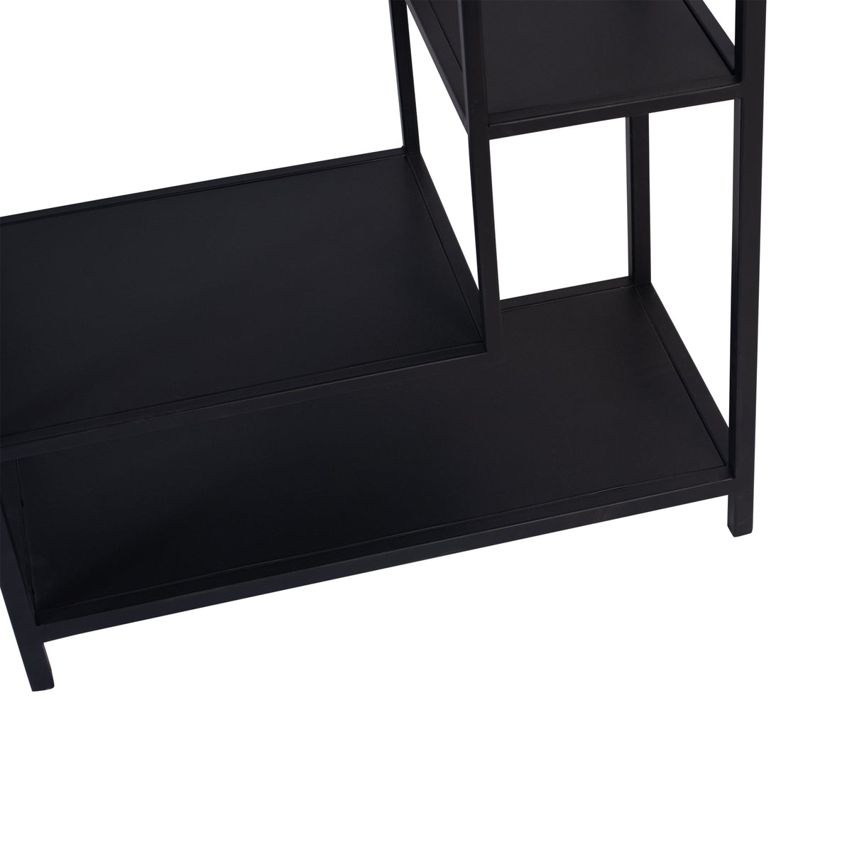 PTMD Duana Kast Hoog | Zwart IJzer - PTMD - Woonboutique