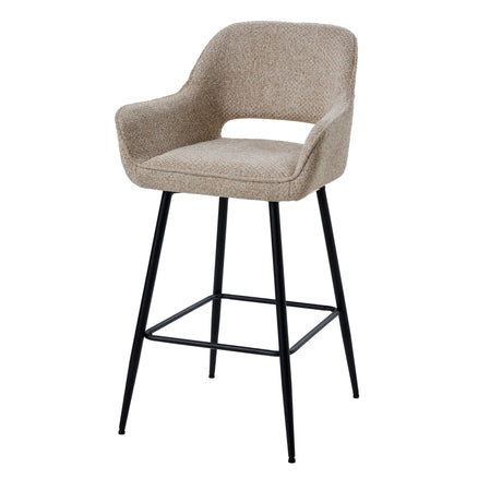 PTMD | Fallon Barkruk | Taupe / Set van 2 - PTMD - Woonboutique
