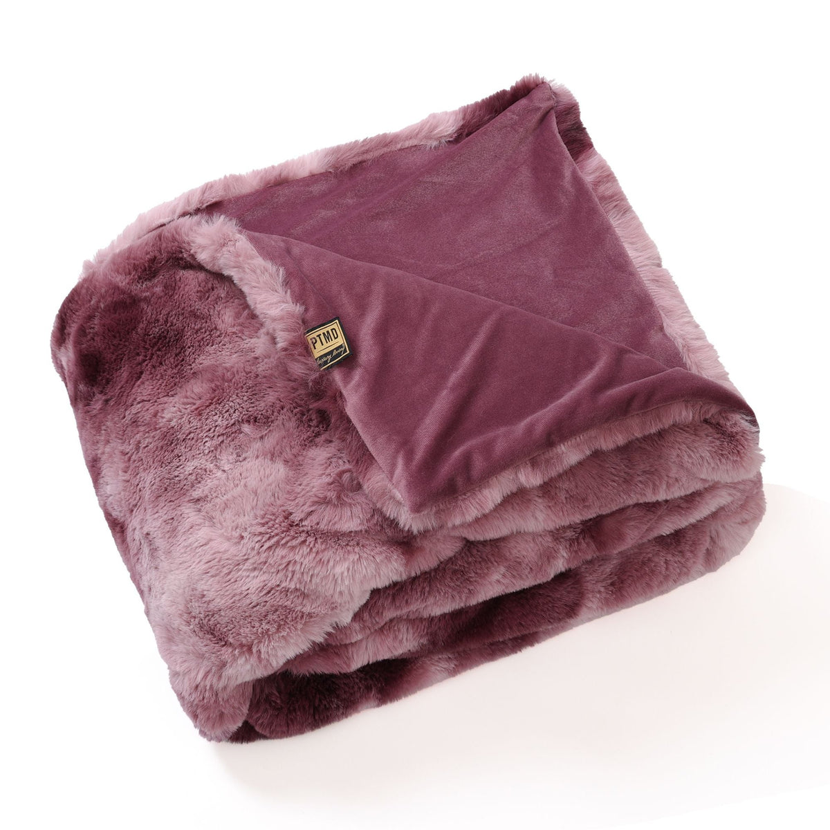 PTMD | Linde Sprei Burgundy L - PTMD - Woonboutique
