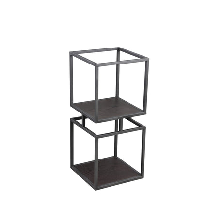 PTMD Nanci Zuil S | Zwart IJzer - PTMD - Woonboutique
