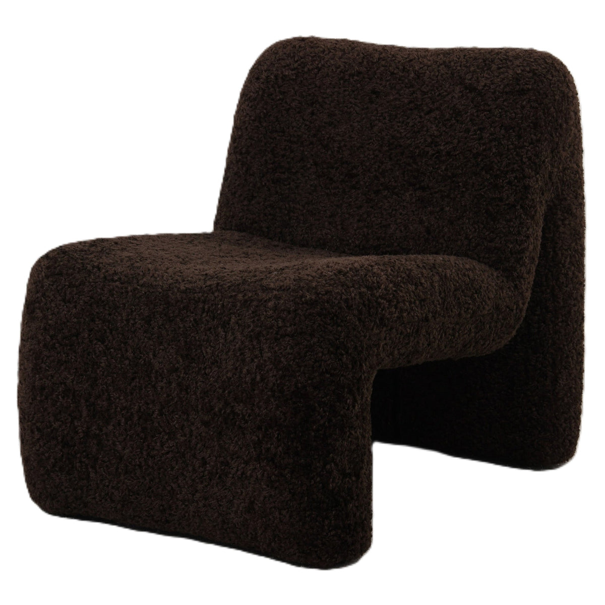 PTMD | Oslo Fauteuil | Teddy Coffee - PTMD - Woonboutique