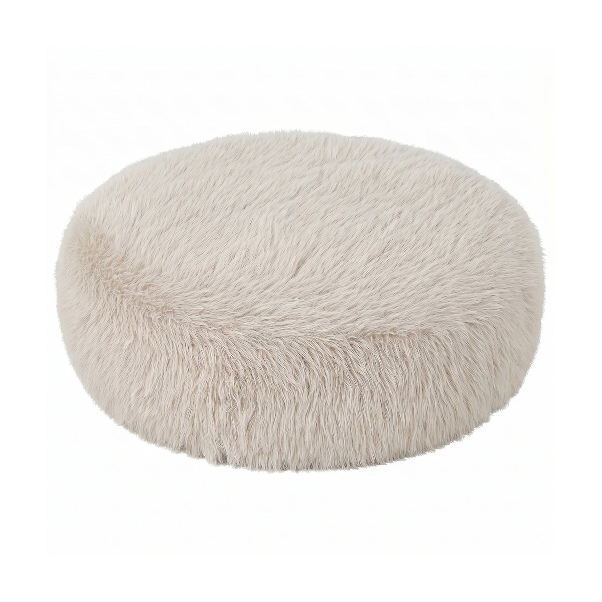 PTMD | Pilo Poef | Beige Hair L - PTMD - Woonboutique