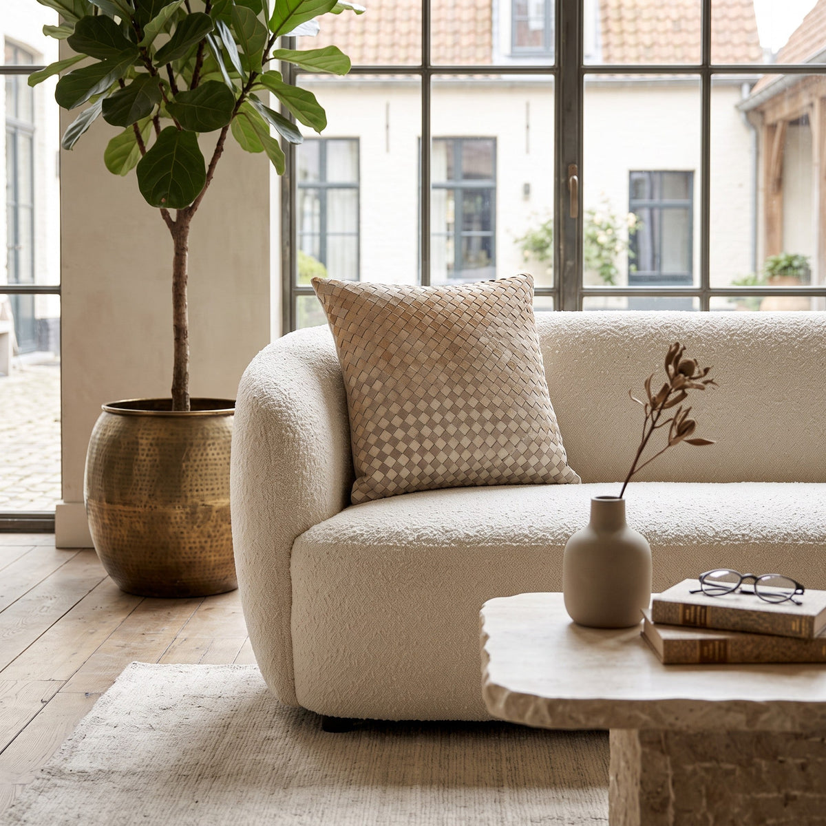 PTMD | Sim Sierkussen Grijs S - PTMD - Woonboutique