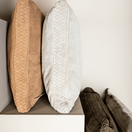 PTMD | Suky Sierkussens Camel L / Set van 2 - PTMD - Woonboutique