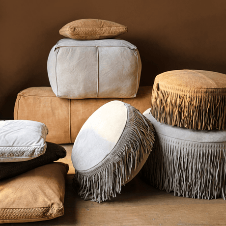 PTMD | Suky Sierkussens Camel S / Set van 2 - PTMD - Woonboutique