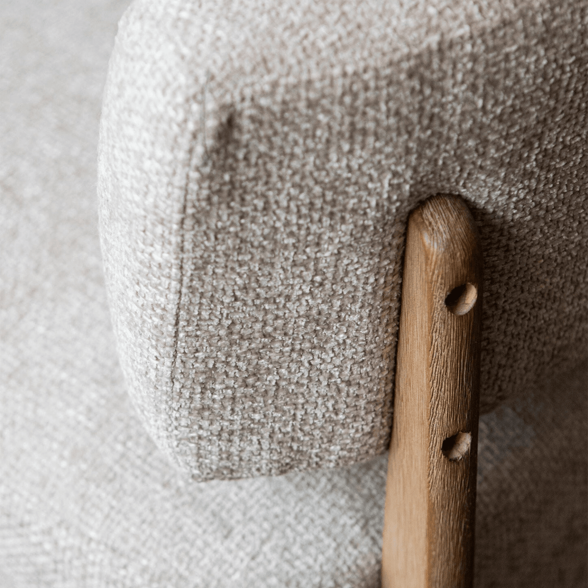 PTMD | Vale Fauteuil | Cream - PTMD - Woonboutique