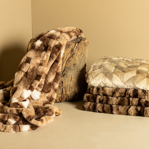 PTMD | Geraldine Plaid Bruin L