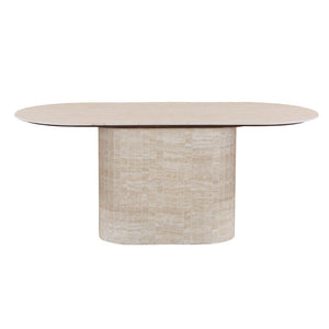 Pole to Pole | Dubrovnik Eettafel | Travertin Beige / 220x100 cm - Pole to Pole - Woonboutique