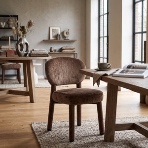 Pole to Pole | Oak Eetkamerstoel | Umber / Set van 2 - Pole to Pole - Woonboutique