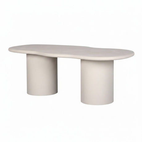 Pole to Pole | Scandi Eettafel | Microcement Naturel / 220x110 cm - Pole to Pole - Woonboutique