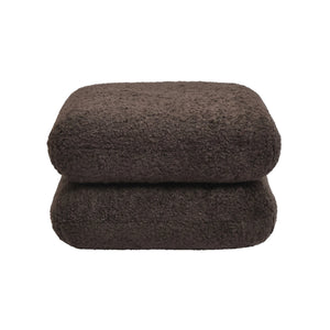 PTMD | Aro Poef | Bruin Draaibaar Teddy - PTMD - Woonboutique