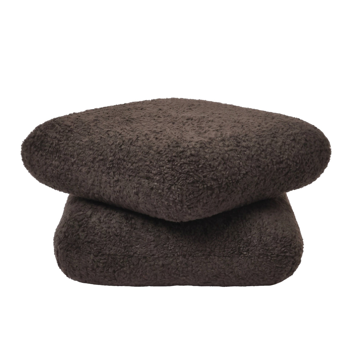 PTMD | Aro Poef | Bruin Draaibaar Teddy - PTMD - Woonboutique