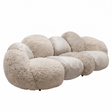 PTMD | Curvae 3-zits | Beige - PTMD - Woonboutique