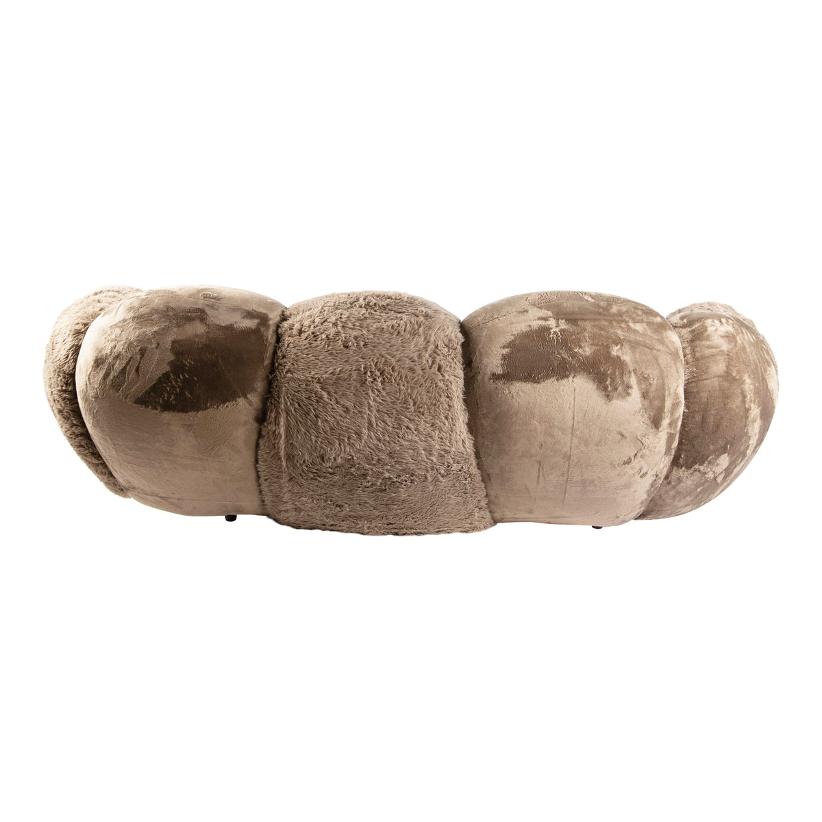 PTMD | Curvae 3-zits | Taupe - PTMD - Woonboutique