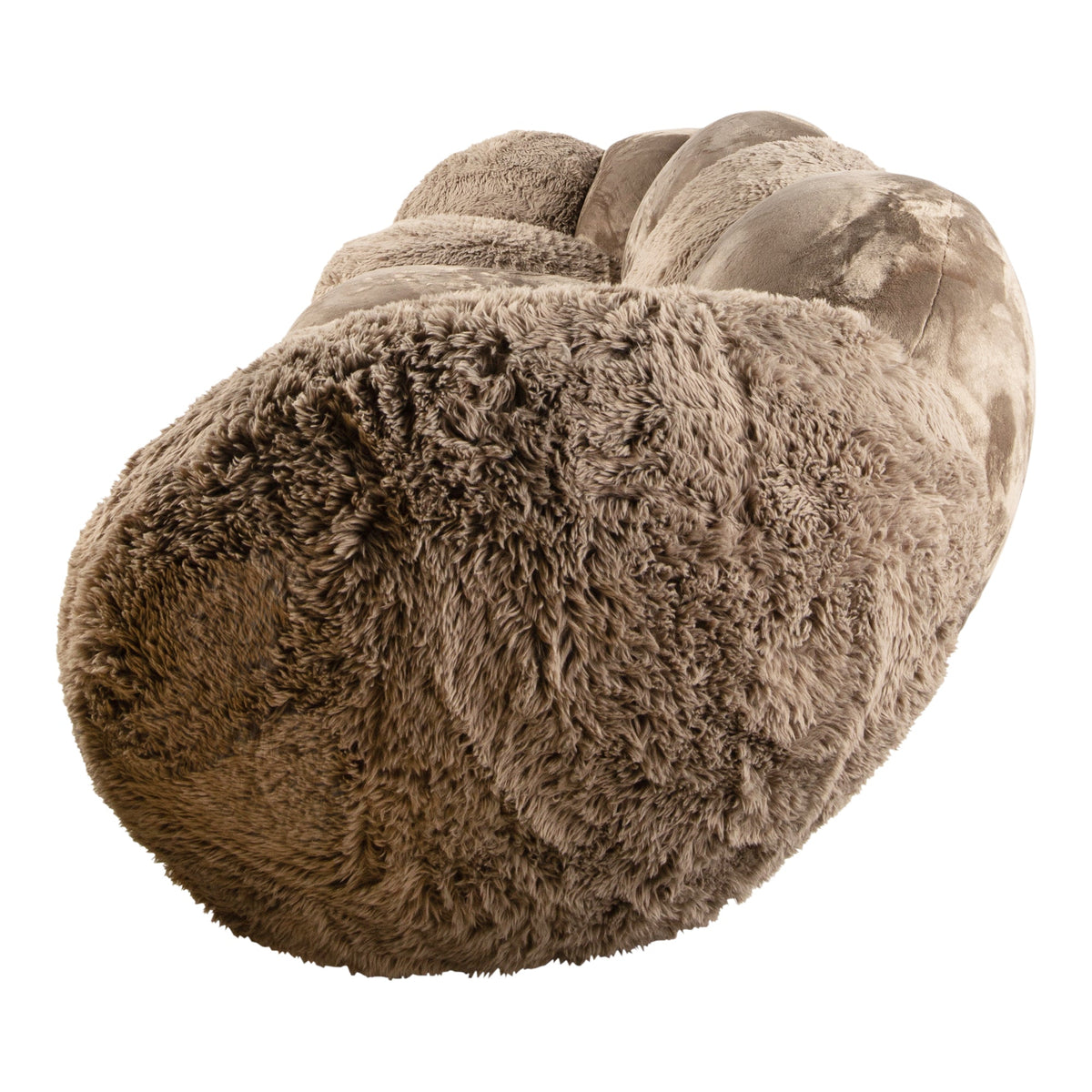 PTMD | Curvae 3-zits | Taupe - PTMD - Woonboutique