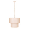 PTMD | Devi Hanglamp Naturel Linnen - PTMD - Woonboutique