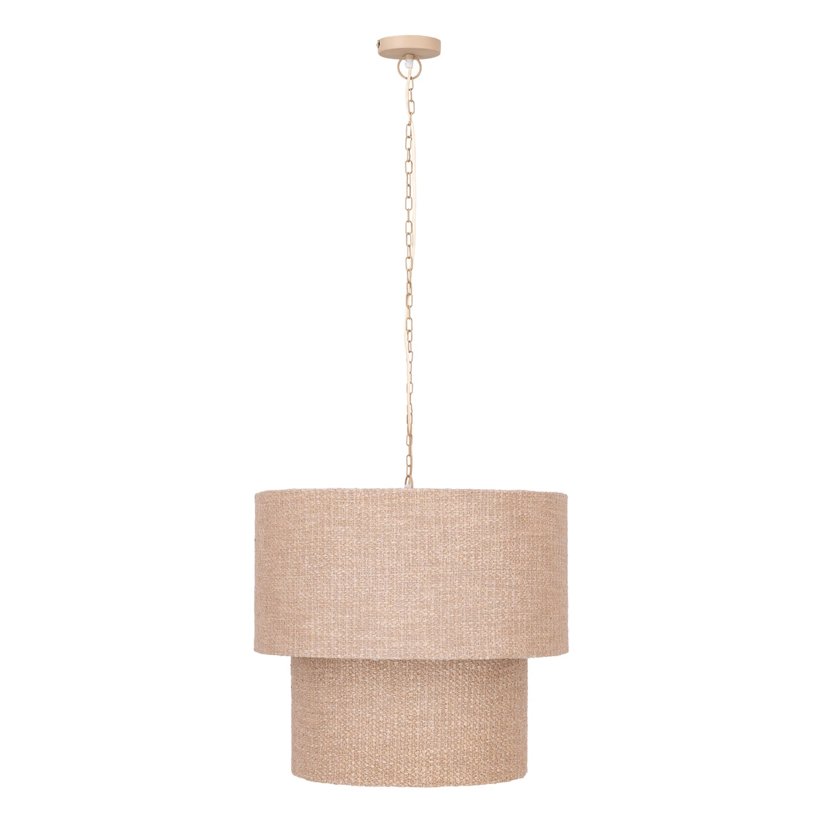 PTMD | Devi Hanglamp Taupe Linnen - PTMD - Woonboutique
