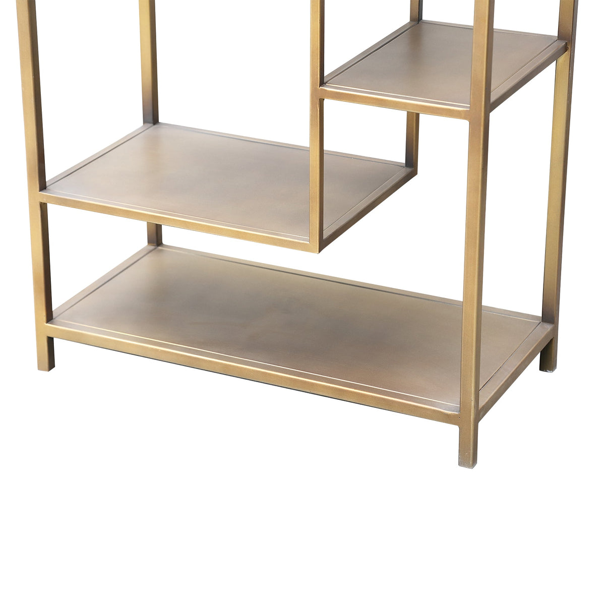 PTMD Duana Kast Hoog | Goud IJzer - PTMD - Woonboutique