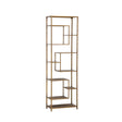 PTMD Duana Kast Hoog | Goud IJzer - PTMD - Woonboutique