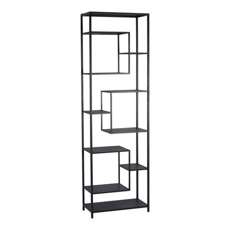 PTMD Duana Kast Hoog | Zwart IJzer - PTMD - Woonboutique