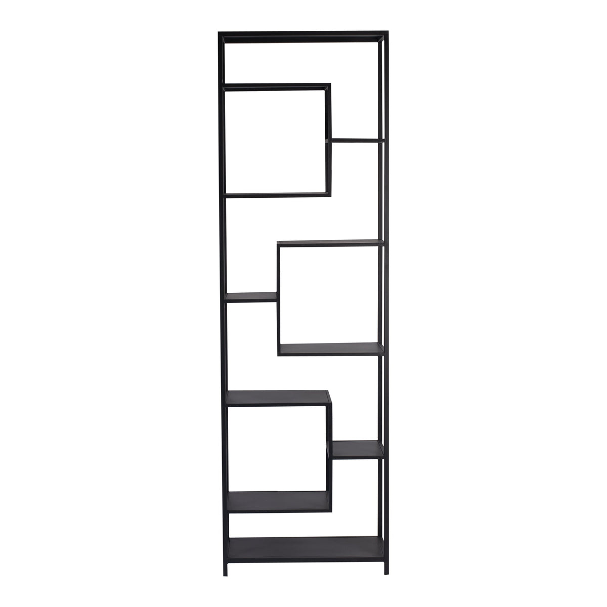 PTMD Duana Kast Hoog | Zwart IJzer - PTMD - Woonboutique