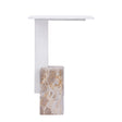 PTMD | Ebe Bijzettafel | Beige Marmeren Voet - PTMD - Woonboutique