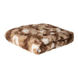 PTMD | Geraldine Plaid Bruin L - PTMD - Woonboutique