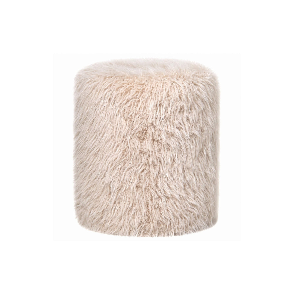 PTMD | Zachte Hair Poef Beige