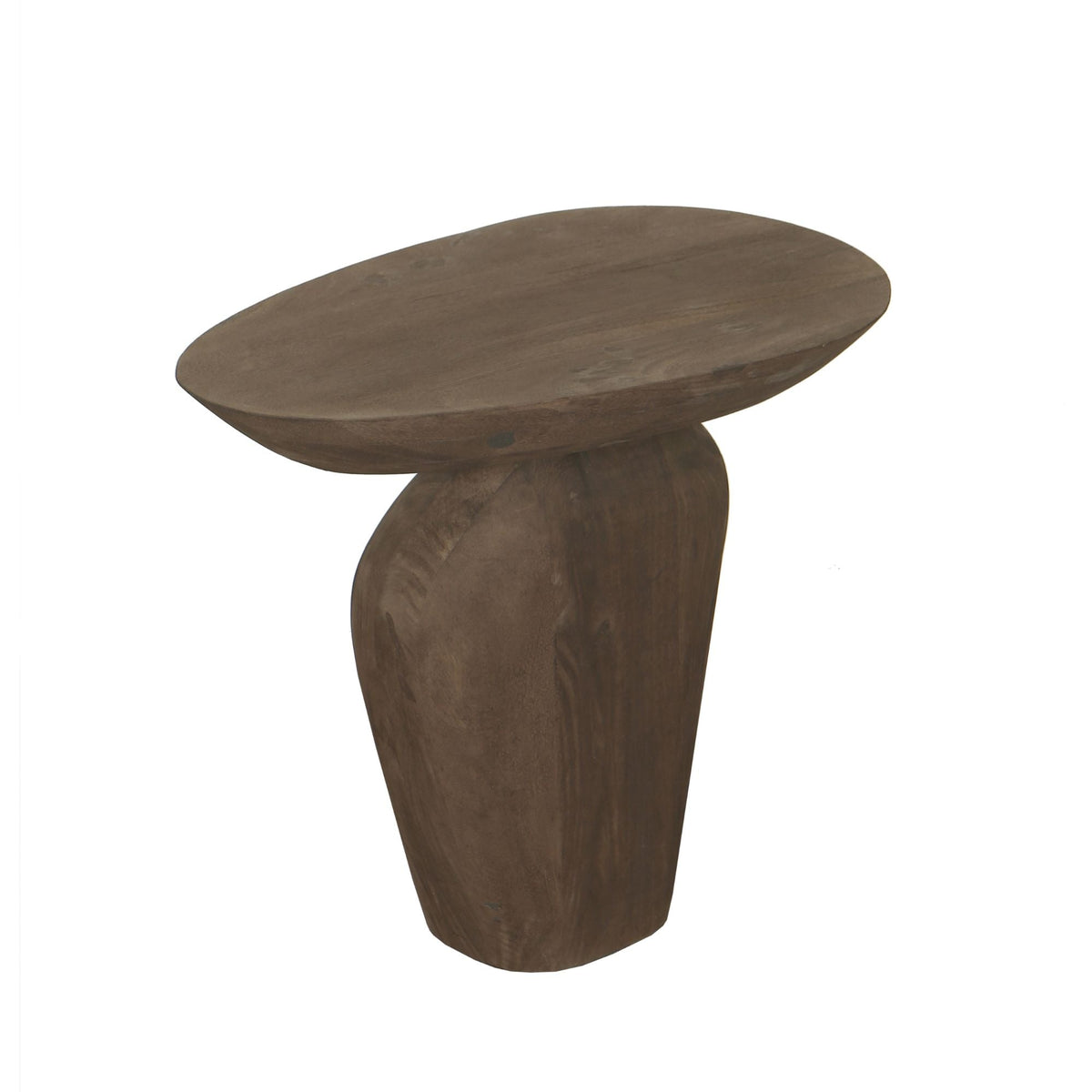 PTMD | Harshad Bijzettafel | Donkerbruin Mangohout Organisch - PTMD - Woonboutique