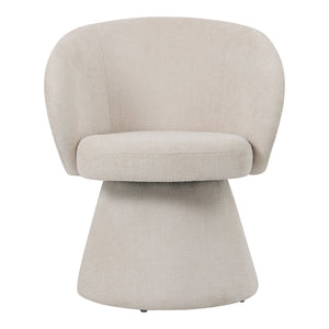 PTMD | Hermes Draaistoel | Cream - Pole to Pole - Woonboutique