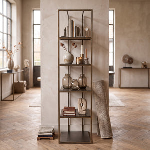 PTMD Ilya Kast | Goud & Rookglas - PTMD - Woonboutique
