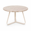 PTMD | Kae Salontafel | Beige Marmer Rond IJzeren Poten S - PTMD - Woonboutique