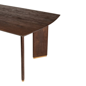 PTMD | Liber Eettafel | Brown Mango / 200x100 cm - PTMD - Woonboutique