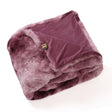 PTMD | Linde Sprei Burgundy L - PTMD - Woonboutique