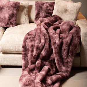 PTMD | Linde Sprei Burgundy S - PTMD - Woonboutique
