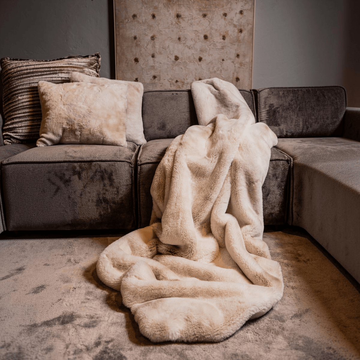 PTMD | Linde Sprei Offwhite S - PTMD - Woonboutique