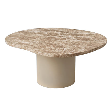 PTMD | Lunaro Salontafel | Donkerbeige Marmer Organisch L Laag - PTMD - Woonboutique