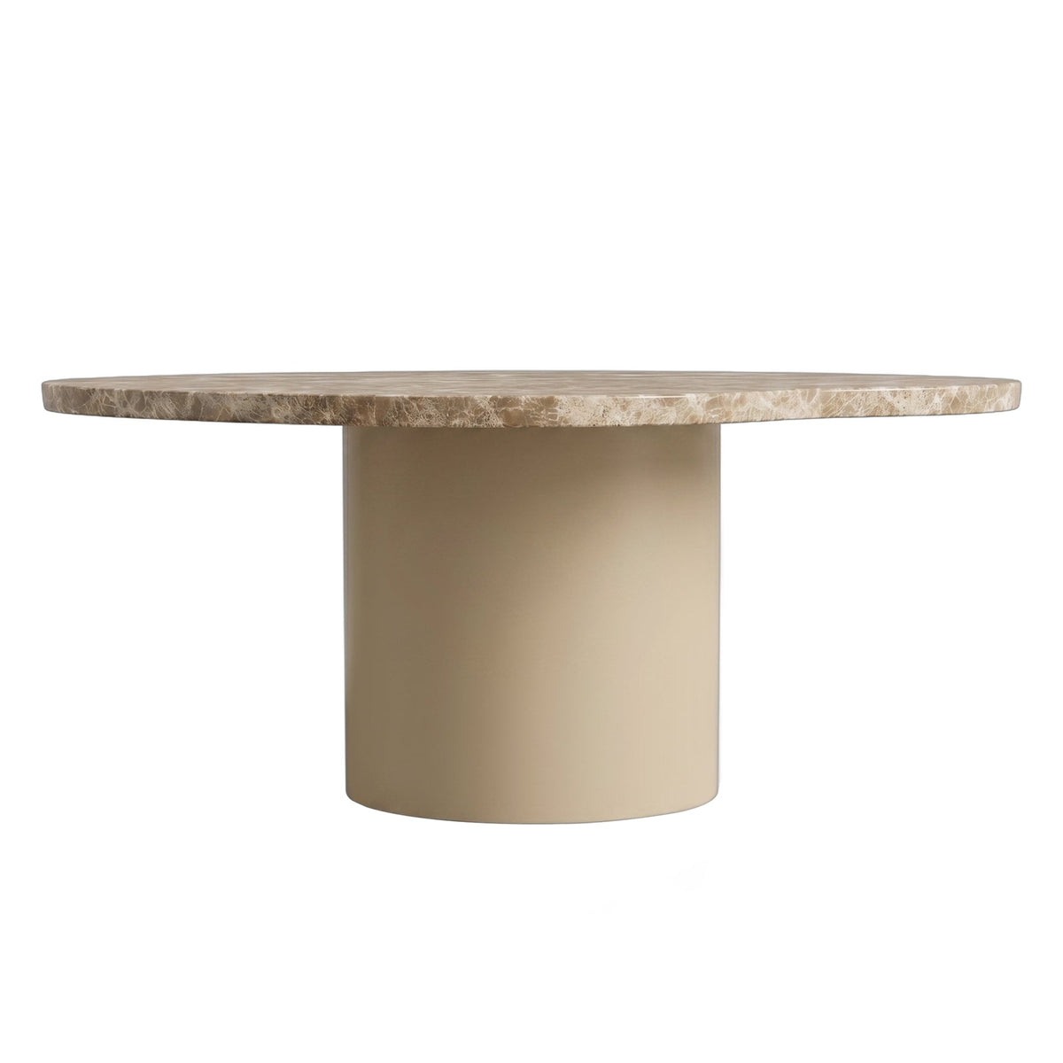 PTMD | Lunaro Salontafel | Donkerbeige Marmer Organisch L Laag - PTMD - Woonboutique