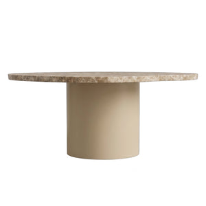 PTMD | Lunaro Salontafel | Donkerbeige Marmer Organisch L Laag - PTMD - Woonboutique