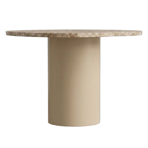 PTMD | Lunaro Salontafel | Donkerbeige Marmer Organisch S Hoog - PTMD - Woonboutique