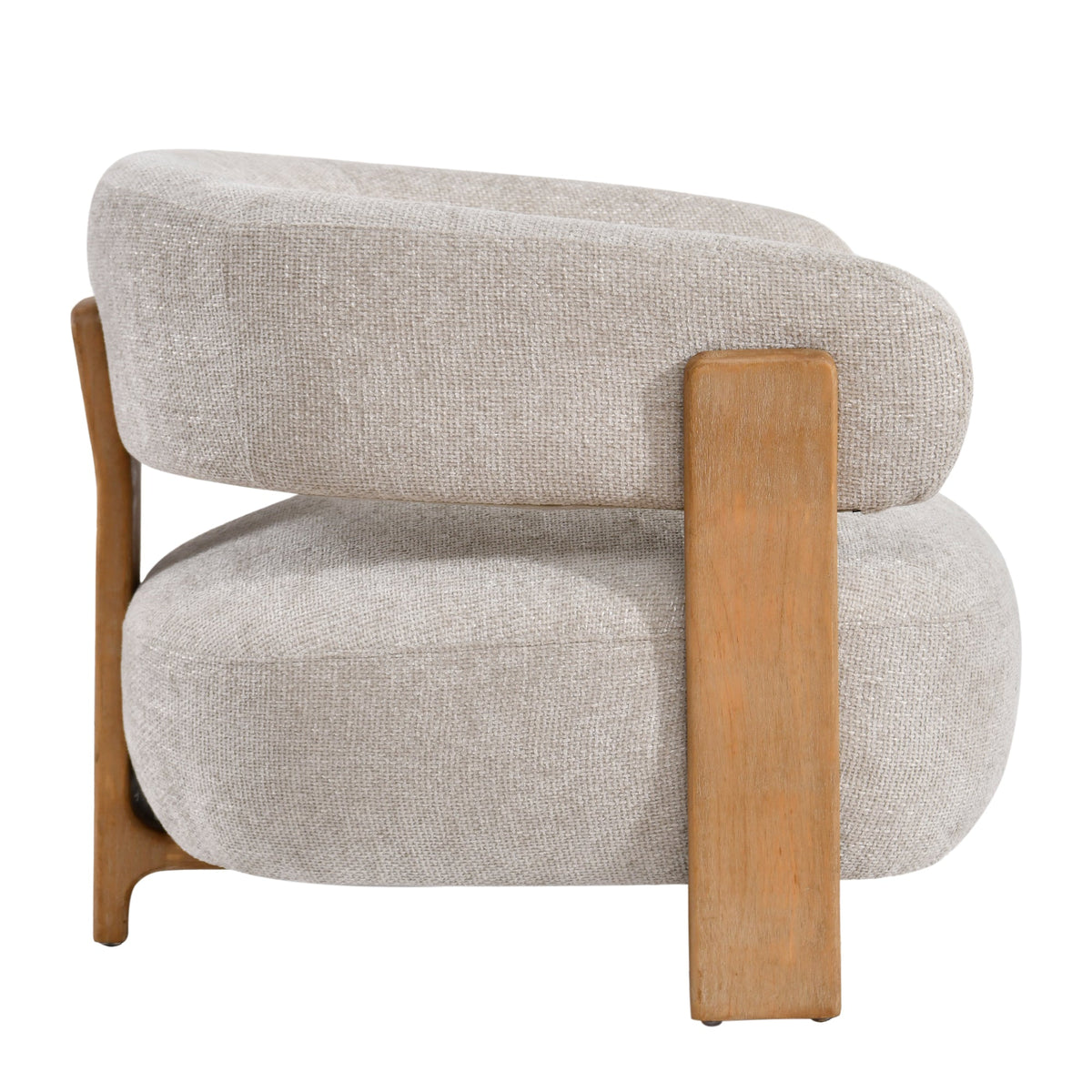PTMD | Mire Fauteuil | Cream - PTMD - Woonboutique