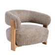 PTMD | Mire Fauteuil | Taupe - PTMD - Woonboutique