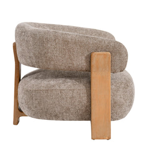 PTMD | Mire Fauteuil | Taupe - PTMD - Woonboutique