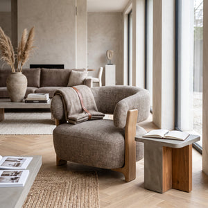 PTMD | Mire Fauteuil | Taupe - PTMD - Woonboutique