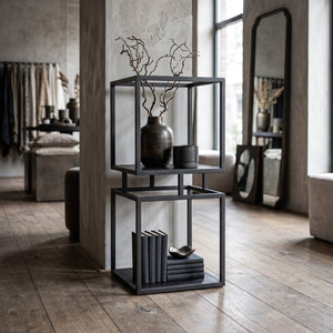 PTMD Nanci Zuil S | Zwart IJzer - PTMD - Woonboutique