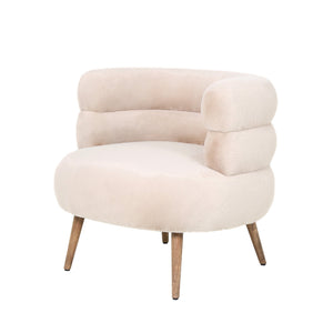 PTMD | Nelly Fauteuil | Beige - PTMD - Woonboutique