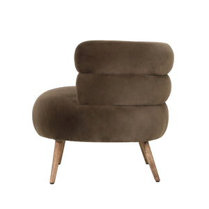 PTMD | Nelly Fauteuil | Dark Brown - PTMD - Woonboutique