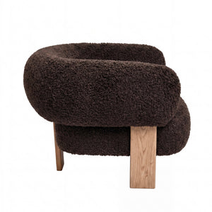 PTMD | Nomy Fauteuil | Brown - PTMD - Woonboutique